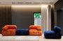 Atelier Del Sofa Bubble L1 Sofá de 1 Plaza Naranja 95x95x75 cm